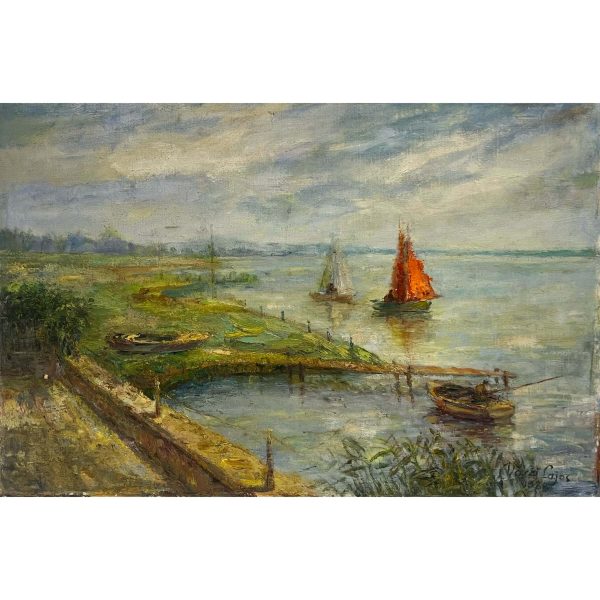 Váczi Lajos (?-?) Balaton-parton, 1986
