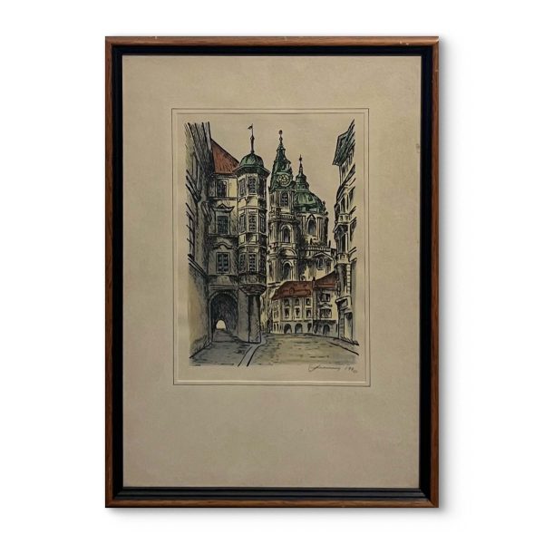 Prága II., 1990 - Beazonosításra váró művész