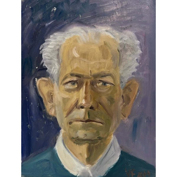 Varga Ferenc (1928-2019) Önarckép III., 2009