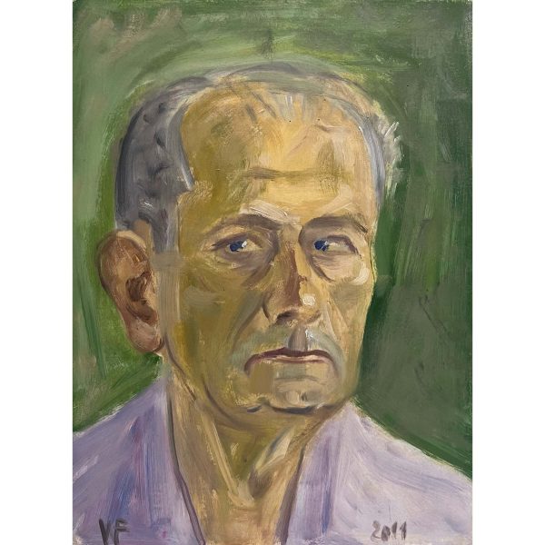 Varga Ferenc (1928-2019) Önarckép IV., 2011