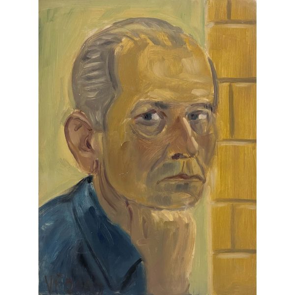 Varga Ferenc (1928-2019) Önarckép VI., 2000
