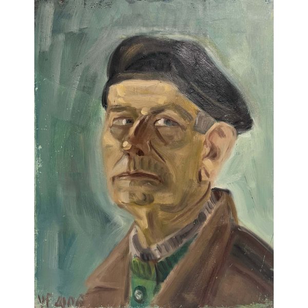 Varga Ferenc (1928-2019) Önarckép VII., 2006