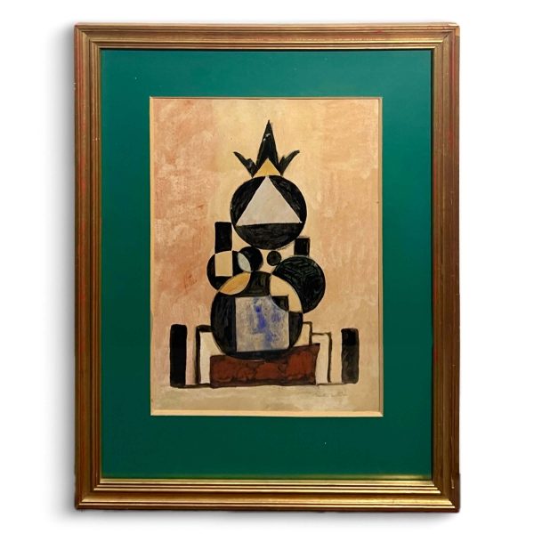 Barta István (1892-1976) Kompozíció geometriai formákkal