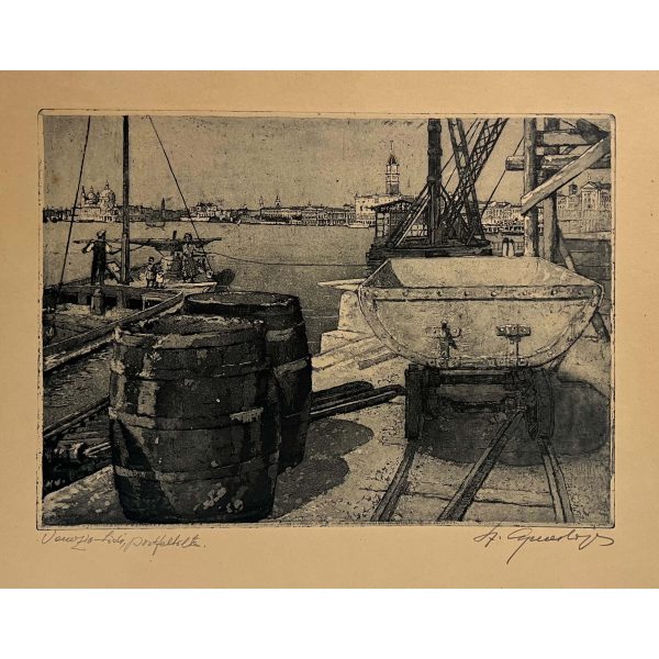 Szentgyörgyvári Gyenes Lajos (1890-1971) Venezia - Lido