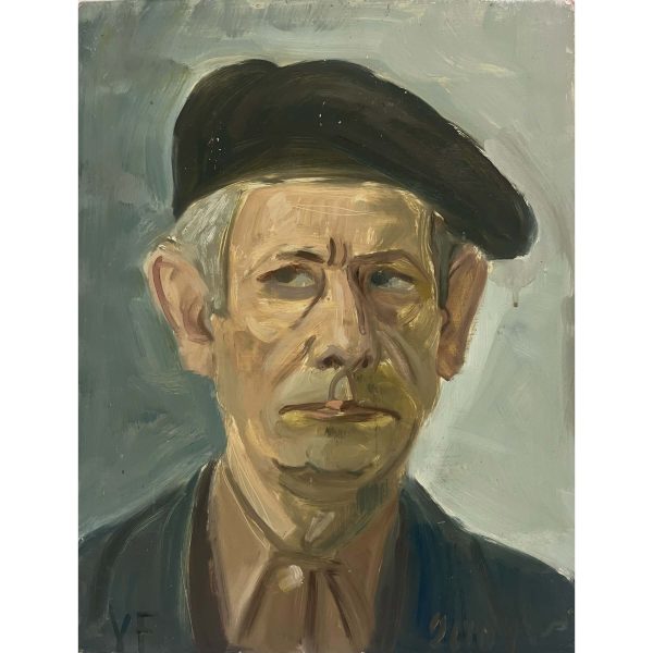 Varga Ferenc (1928-2019) Önarckép IX., 2009
