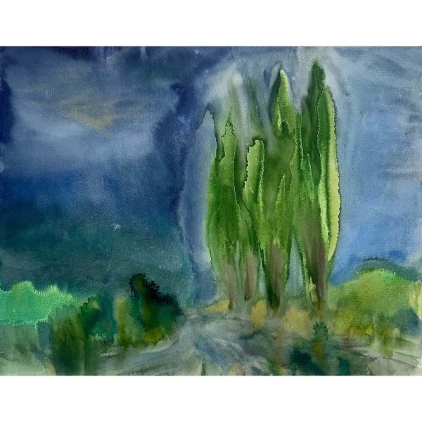 Jozefka Antal (1935- ) Nyárfák a viharban