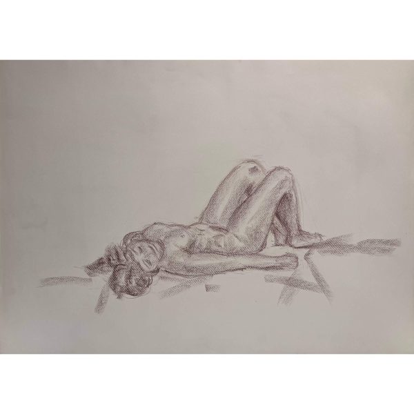 Székely Endre (1917-2014) Akt III. (két oldalas alkotás)