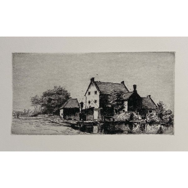 Boldizsár István (1897-1984) Tóparti házak