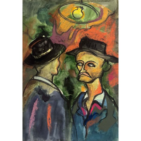 Jozefka Antal (1935- ) Beszélgető férfiak