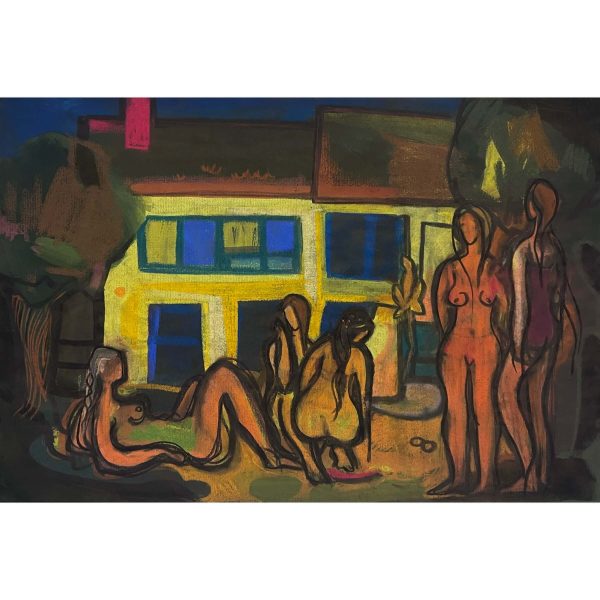 Jozefka Antal (1935- ) Napfürdőzés