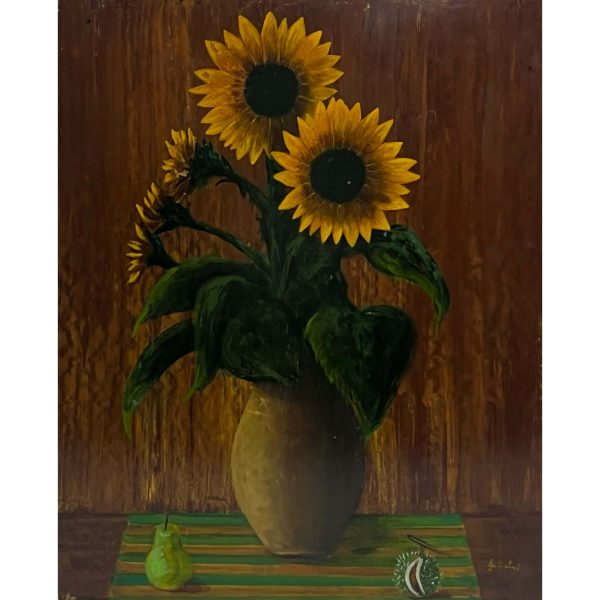 Szörényi jelzéssel - Napraforgók vázában