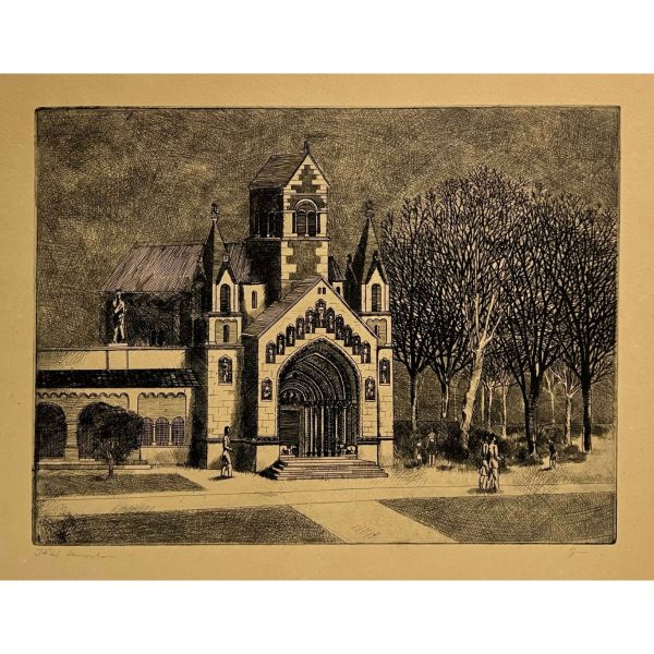 Gacs Gábor (1930-2019) Jáki templom