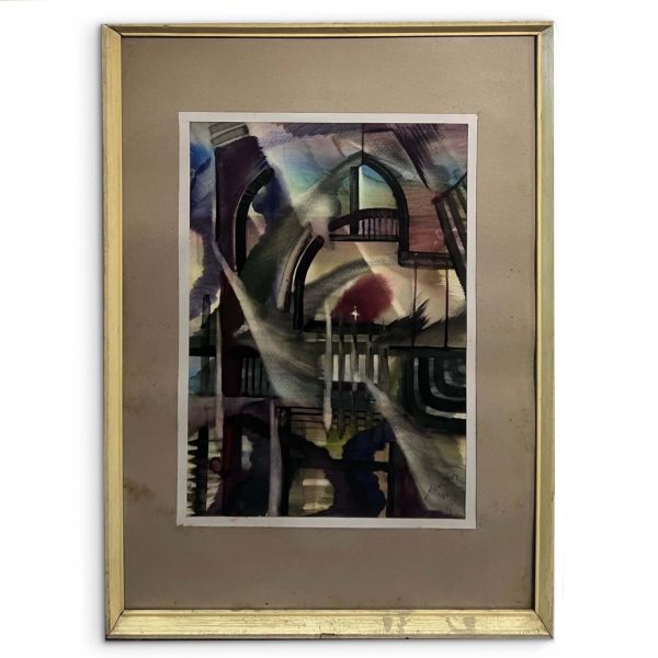 Hercsuth Ferenc (1942- ) Katedrális, 1986