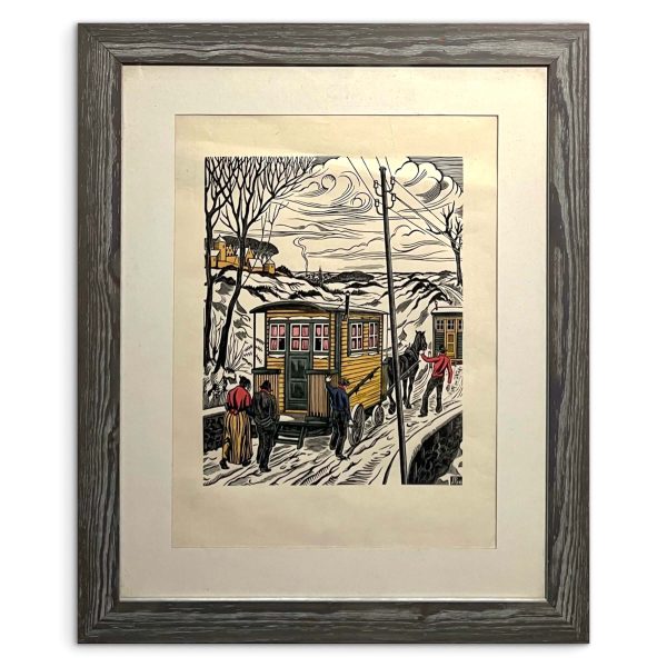 Jan Franken Pzn. (1896-1977) Woonwagens (Karaván)