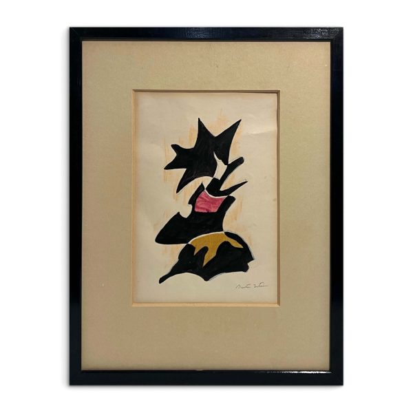 Barta István (1892-1976) Kompozíció feketében