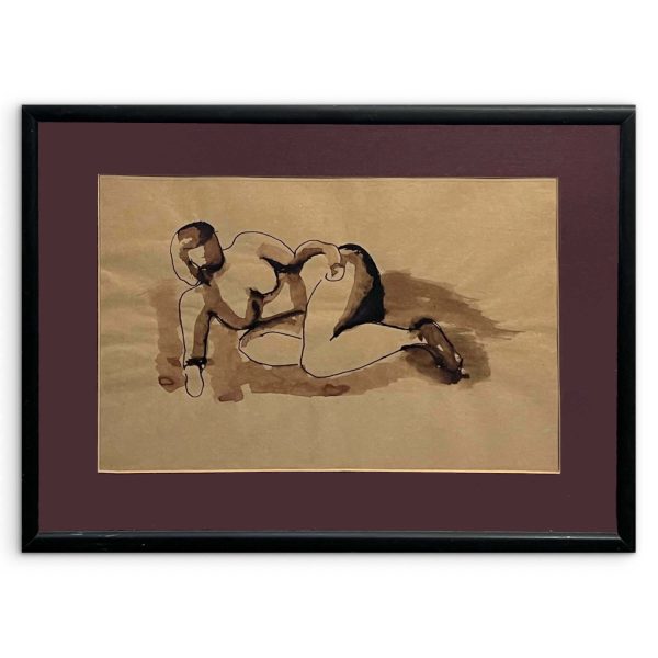 Fekvő akt - Ismeretlen művész