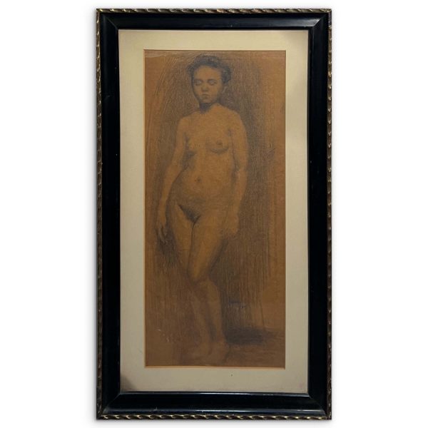 Modell a műteremben, 1905 - Beazonosításra váró művész