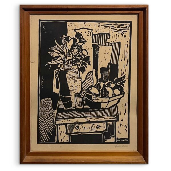 Kádár György (1912-2002) Asztali csendélet