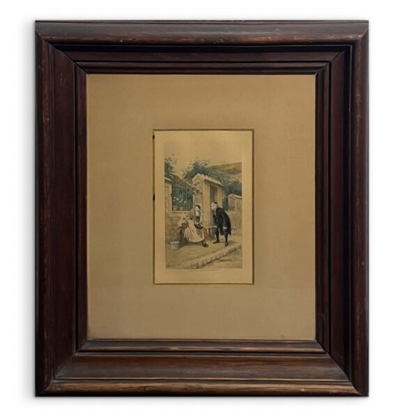 Léon Girardet (1856-1895) Ajándék