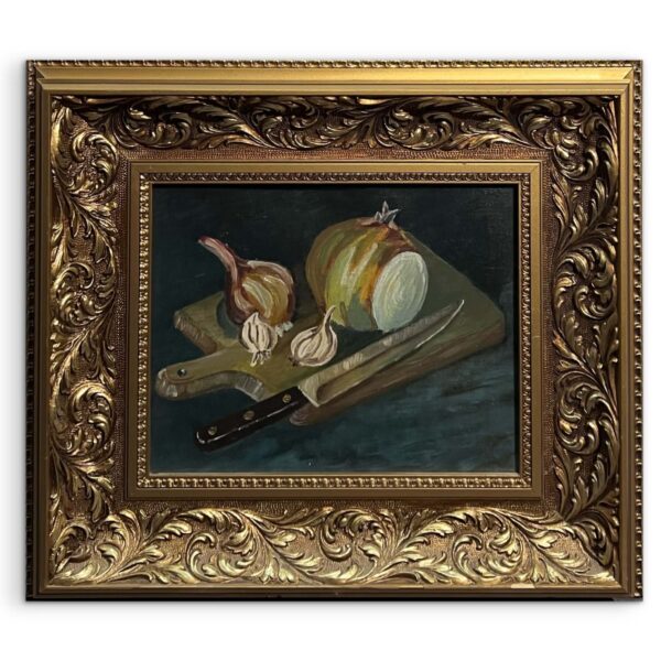 Hagymavágás - Ismeretlen festő