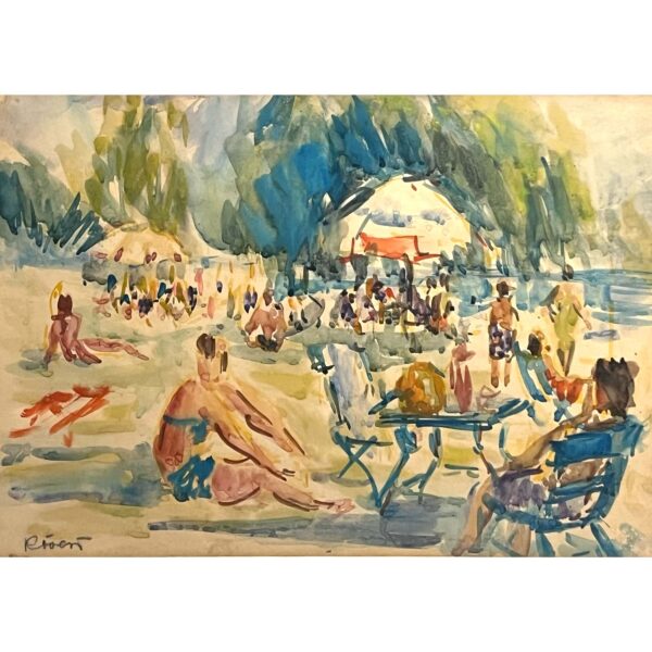 Strandolás - Beazonosításra váró művész