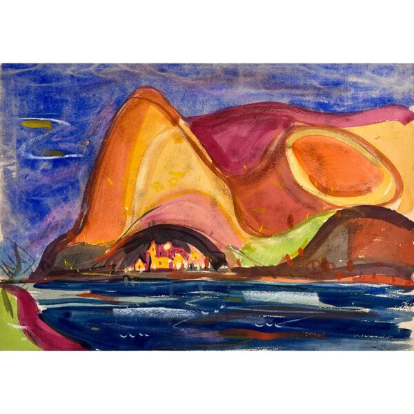 Jozefka Antal (1935- ) Vízparti látkép