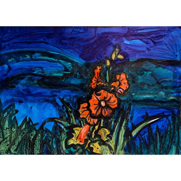 Jozefka Antal (1935- ) Virágok a vízparton