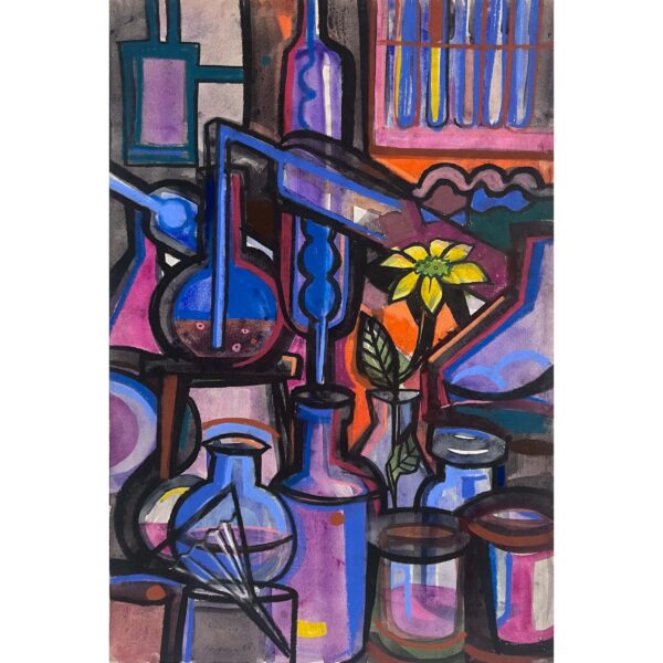 Jozefka Antal (1935- ) Laborban