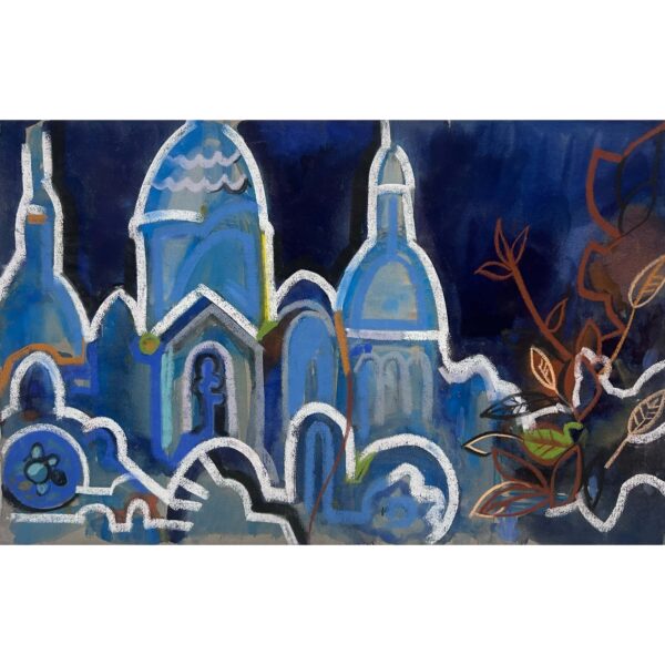 Jozefka Antal (1935- ) Kápolna kékben