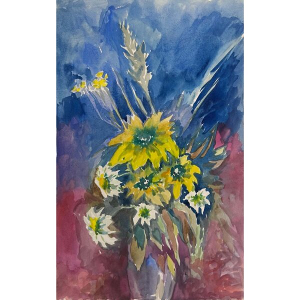 Jozefka Antal (1935- ) Csendélet nyári virágokkal