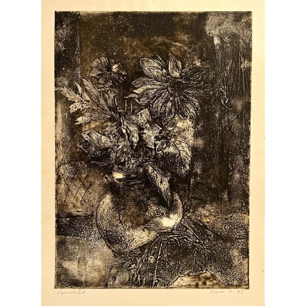 Simon Zoltán (1950- ) Csendélet, 1983