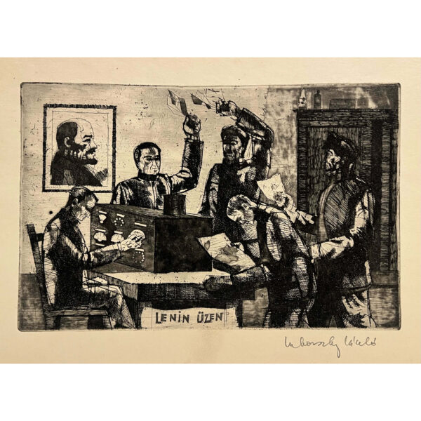 Lukovszky László (1922-1981) Lenin üzen