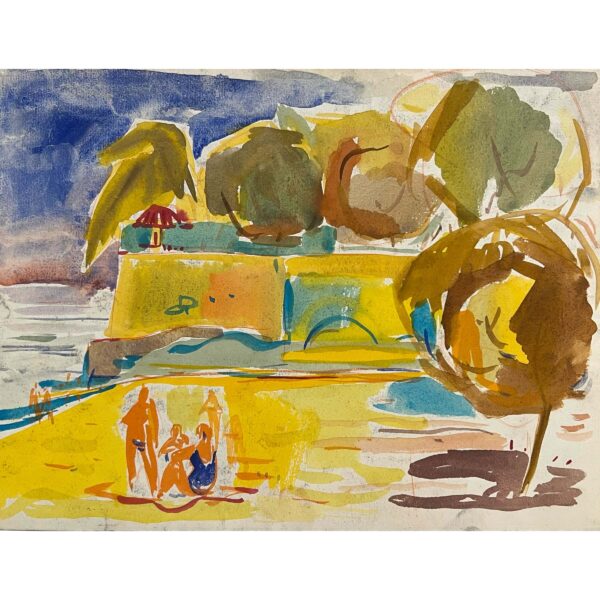 Jozefka Antal (1935- ) Fürdőzők