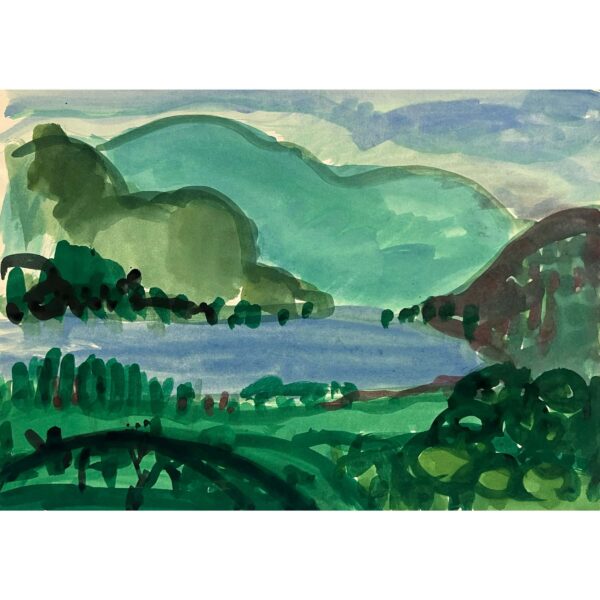 Jozefka Antal (1935- ) Zöldellő vidék