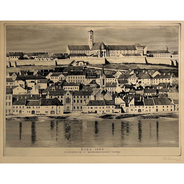 Rékassy Csaba (1937-1989) Buda 1860