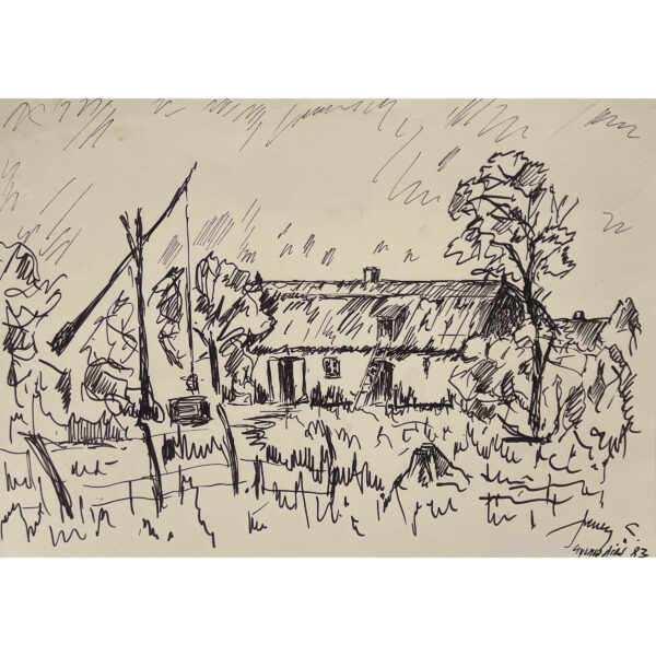 Székely Endre (1917-2014) Gyenesdiás, 1983