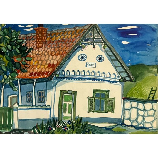 Jozefka Antal (1935- ) Tornácos házikó