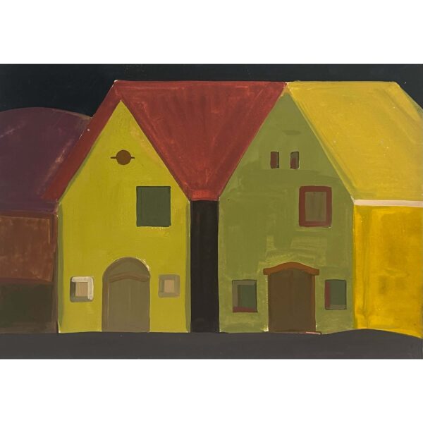 Jozefka Antal (1935- ) Kismarosi házak