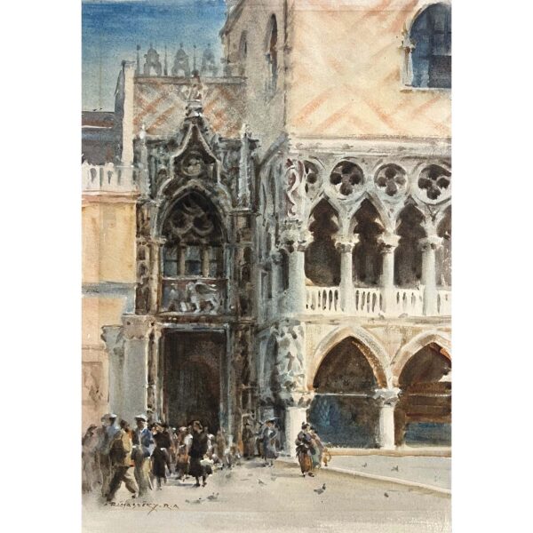 Rimaszéky-Richter Aladár (1898-?) Porta della Carta (Velence)