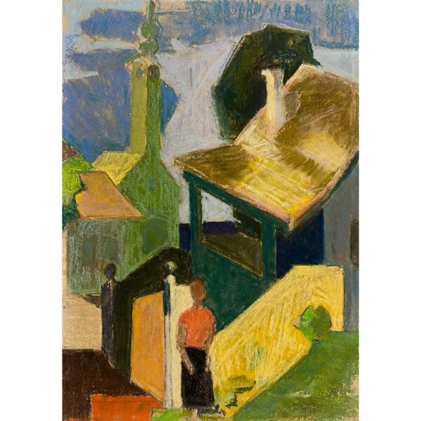 Udvaron (Szentendre), 1999 - Beazonosításra váró művész